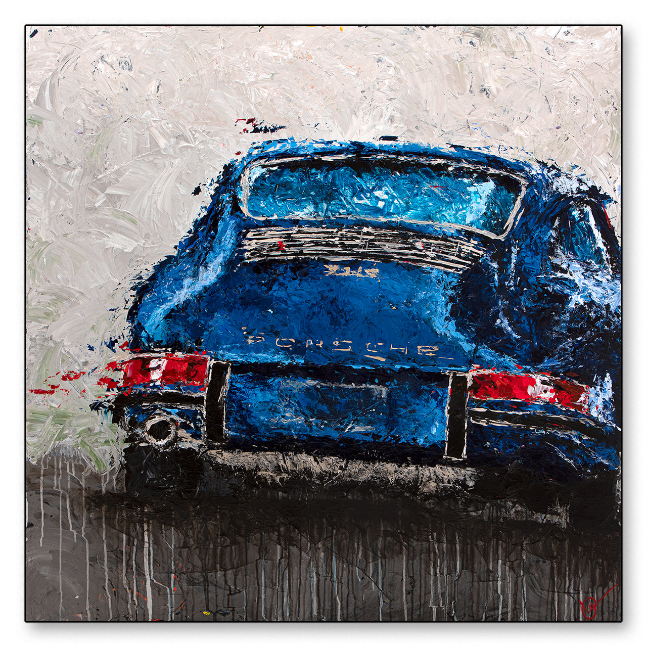 AA3 1967 Porsche 911S- Giclée