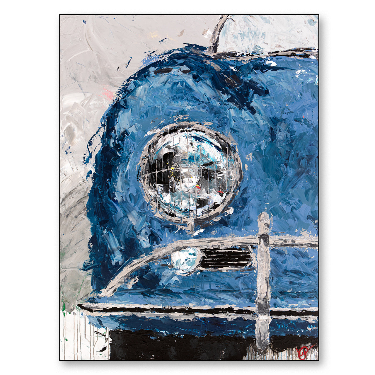 AA4 1957 Porsche Carrere GT Speedster- Giclée