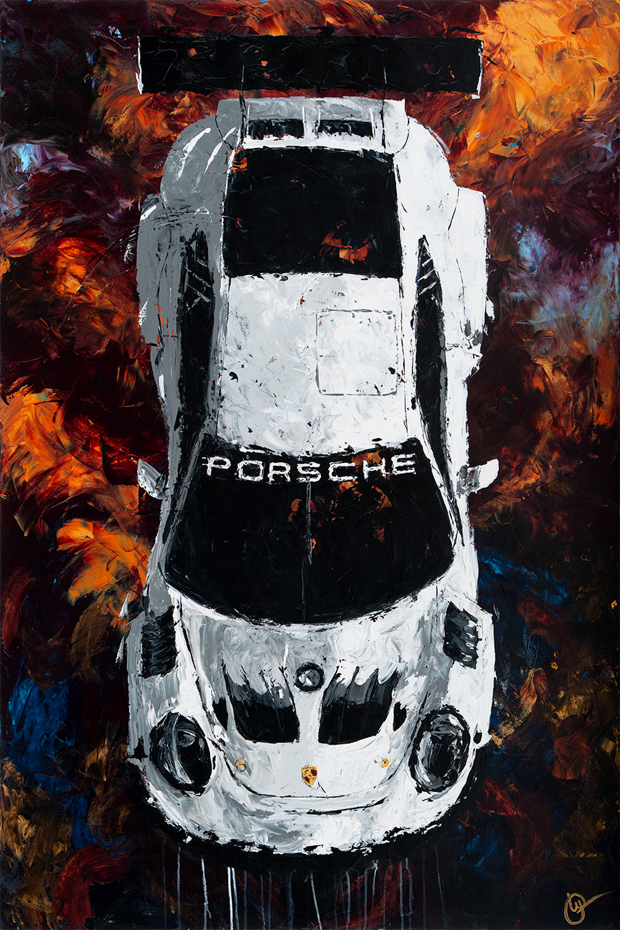 Buffy - 2019 Porsche GT3 Cup MR - Giclée