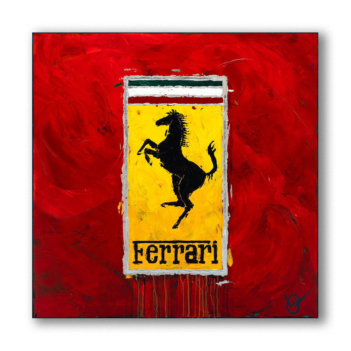 Ferrari 20 - Red “SPECIAL EDITION”- Giclée