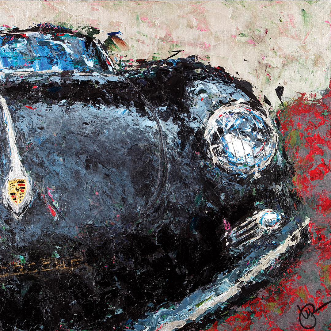 Katrina Porsche 356- Giclée