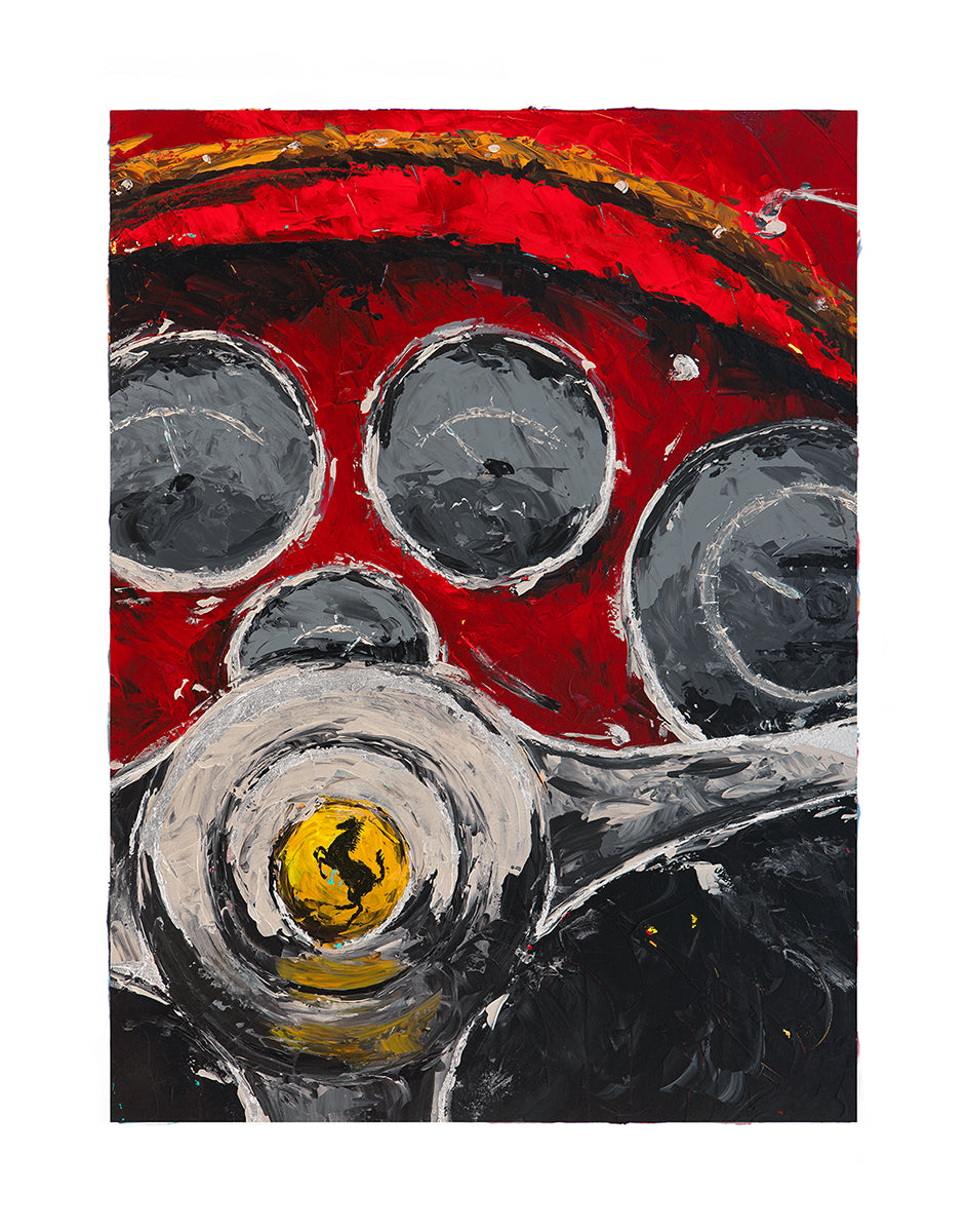 FINE ARTISTS『路面電車』絵画油絵shiva,inc. ファインアート Platform | Shiva's art