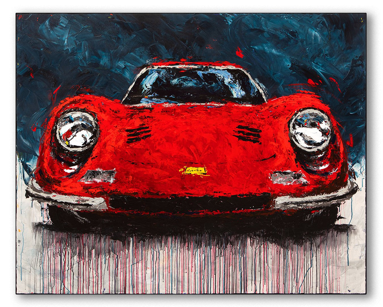 Seraphina - 1973 Ferrari Dino 246 GTS- Giclée